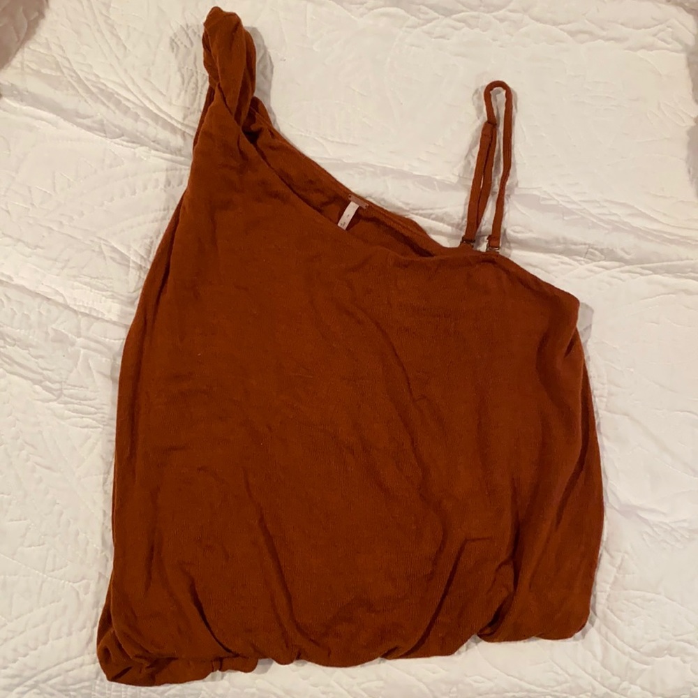 Free people one shoulder top